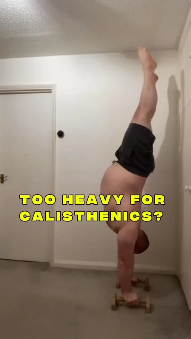 You Don’t Need to Be Lean to Start Calisthenics