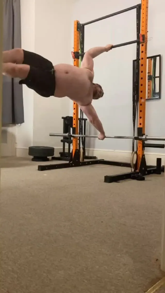 Human Flag Attempts