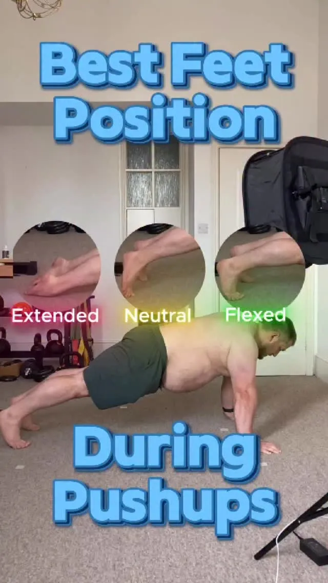 Feet Position During Push-Ups