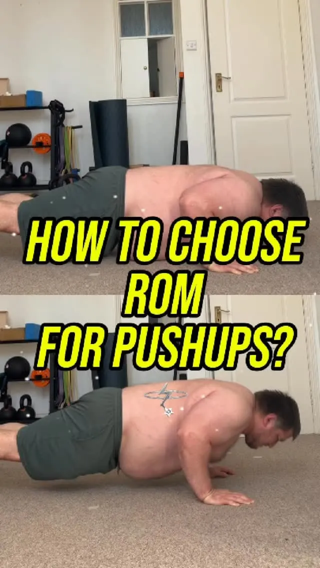 ROM for Pushups