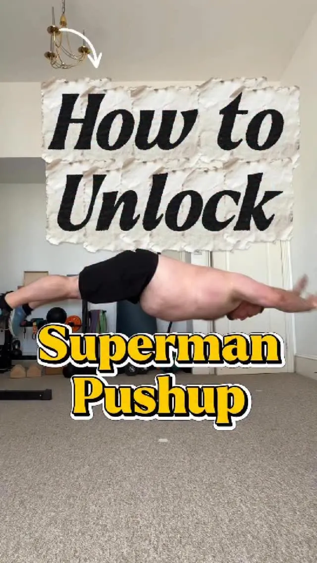 Superman Pushup Progression