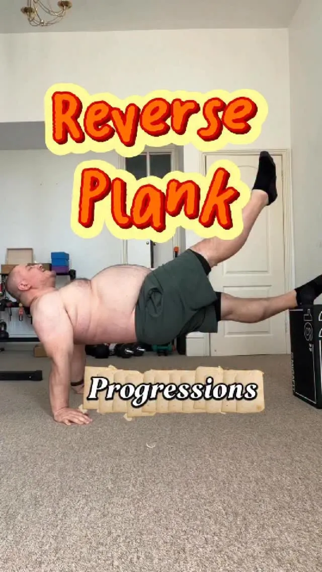 Reverse Plank Progressions